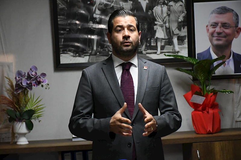 CHP Hatay İl Başkanı Hakan Tiryaki