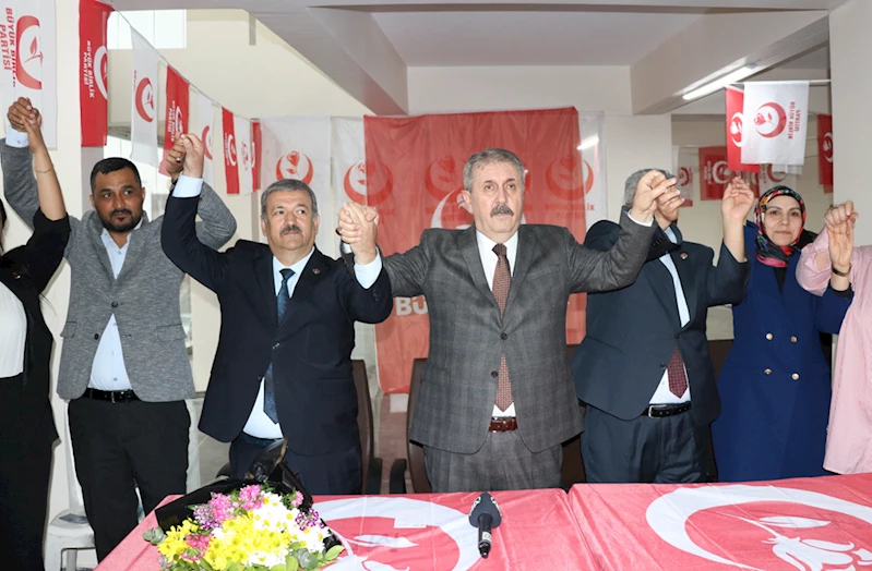BBP Genel Başkanı Destici, Adana