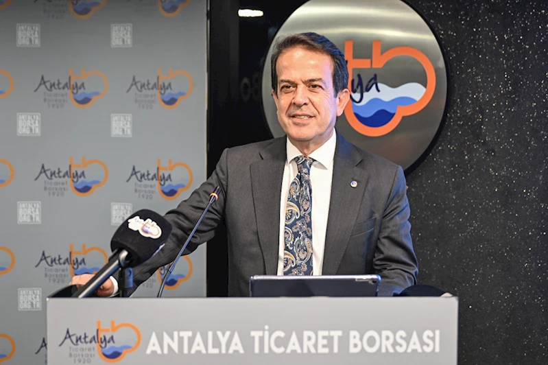 Antalya Ticaret Borsası Başkanı Çandır
