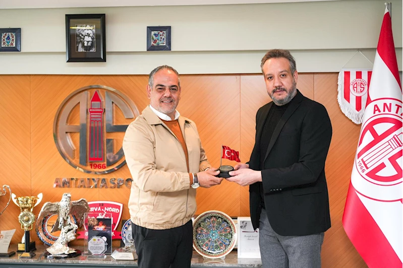 Muratpaşa Belediye Başkan Adayı Manavoğlu, Antalyaspor Başkanı Boztepe