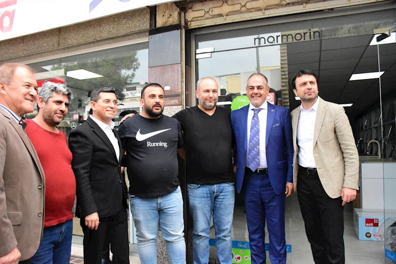 Cumhur İttifakı Antalya Büyükşehir Belediye Başkan adayı Tütüncü, seçim çalışmalarını sürdürdü: