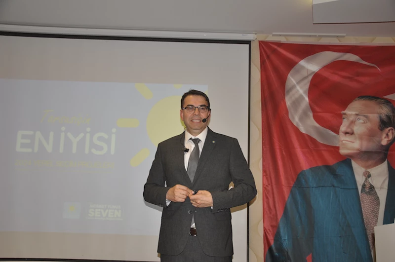 İYİ Parti Tarsus Belediye Başkan adayı Seven, projelerini anlattı