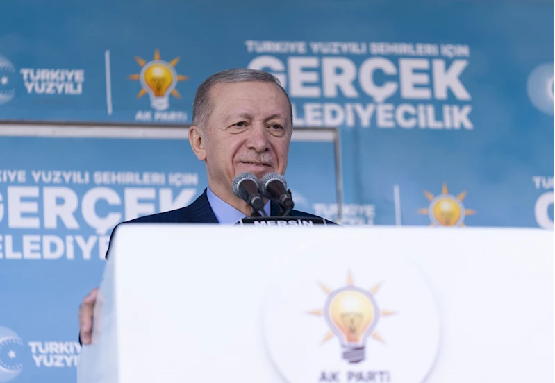 Cumhurbaşkanı ve AK Parti Genel Başkanı Erdoğan, Mersin mitinginde konuştu: (3)