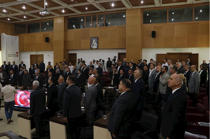 Kahramanmaraş Büyükşehir Belediyesinde yeni dönemin ilk meclisi toplandı