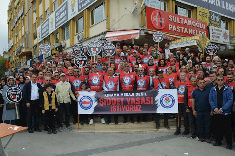 Antalya ve çevre illerde eğitim sendikalarından okul müdürünün öldürülmesine tepki