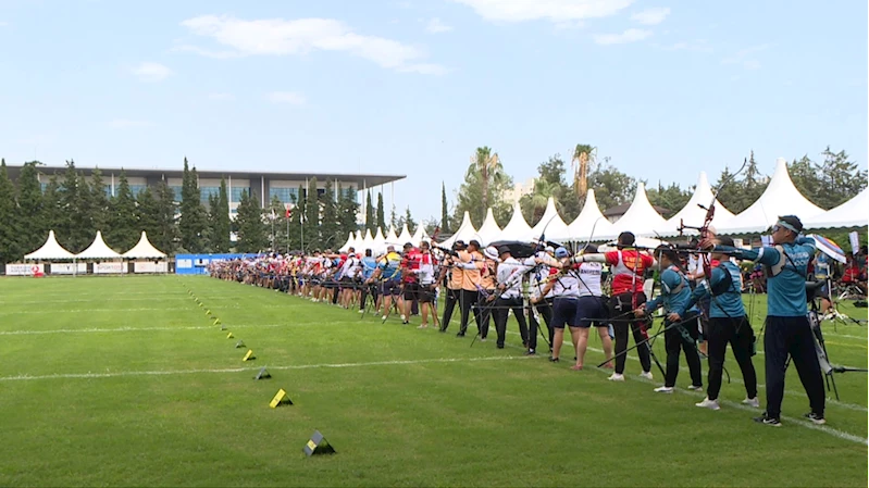 Okçulukta dünya kota yarışması Antalya