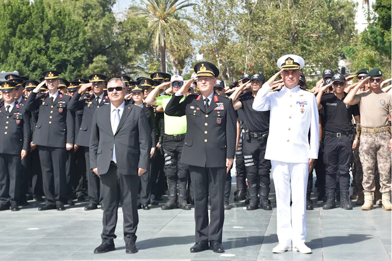 Antalya ve çevre illerde Jandarma Teşkilatının 185. kuruluş yıl dönümü kutlandı
