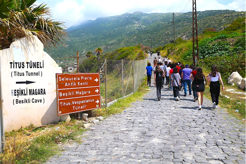 Depremlerde hasar almayan Titus Tüneli, Hatay