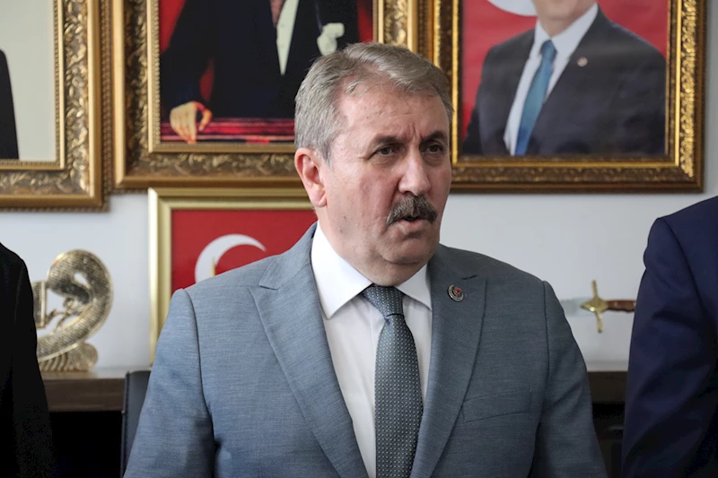 BBP Genel Başkanı Mustafa Destici, Hatay