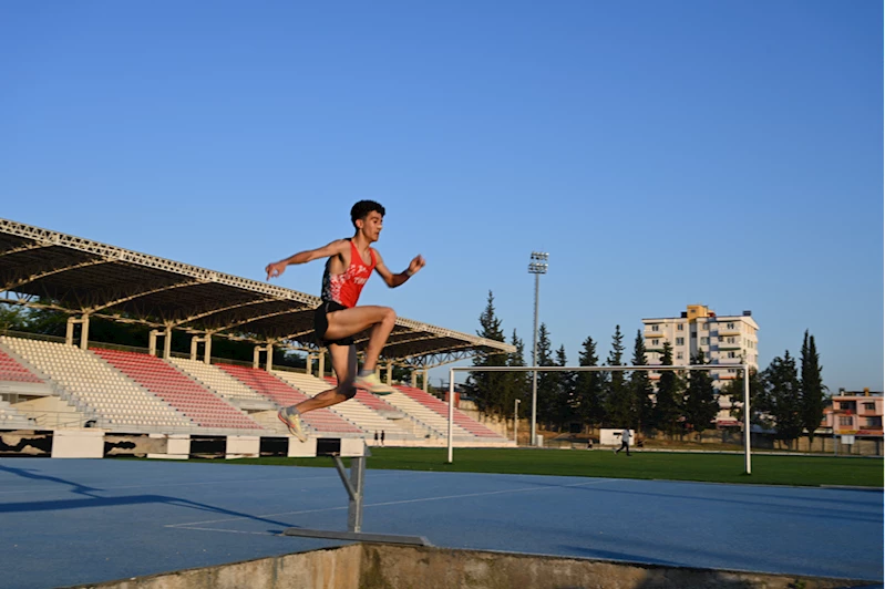 Rekortmen atlet Musab Kundakçı, Balkan ve Avrupa şampiyonalarında madalya kovalayacak