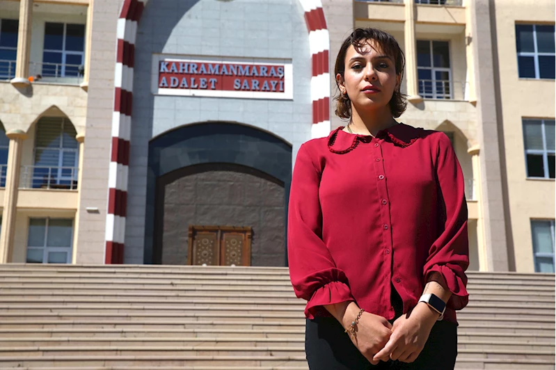 Depremde ailesini kaybeden hemşire hukuk mücadelesi için Kahramanmaraş
