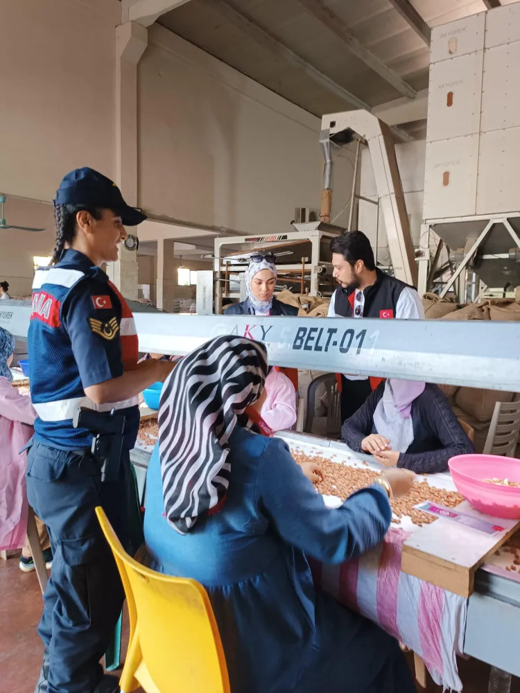 Osmaniye Jandarma Kadınları Bilgilendirdi