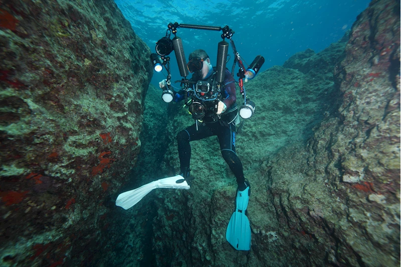 Su altı fotoğrafçıları Akdeniz