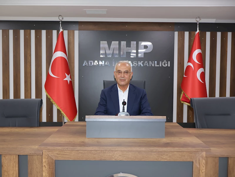 MHP Adana İl Başkanı Yusuf Kanlı Gaziler Günü