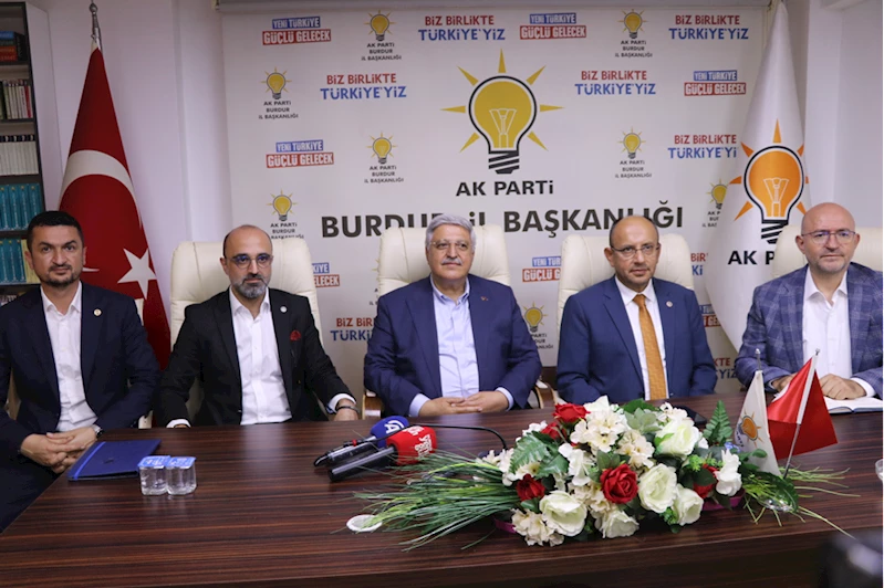 AK Parti Genel Başkan Yardımcısı Vedat Demiröz, Burdur