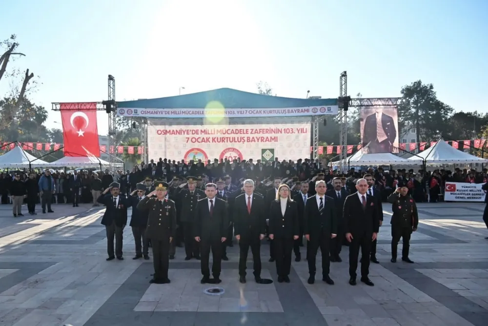 Osmaniye’de Kurtuluş Bayramı Coşkusu