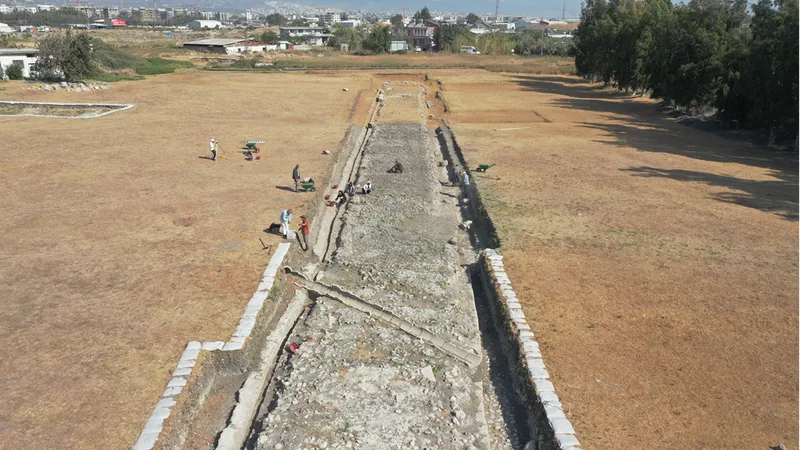Antakya Antik Hipodrom ve çevresindeki kazı çalışmaları devam ediyor