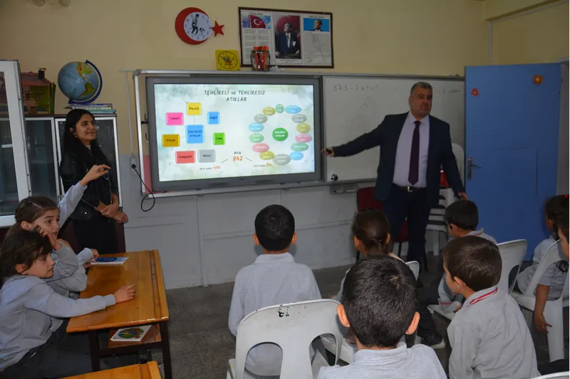 Gülnar ilçesinde öğrencilere 