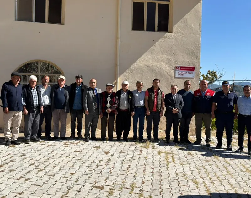 Anamur Kaymakamı Duru, vatandaşlarla buluştu