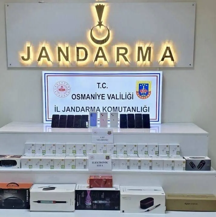 Osmaniye’de kaçak elektronik operasyonu: 3 milyon TL’lik ürün ele geçirildi