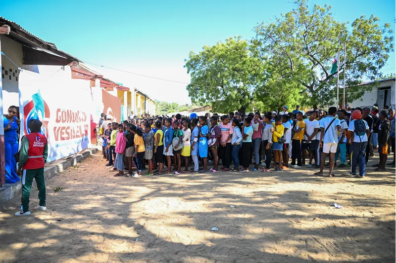 Adana merkezli dernek ve Türkiye Maarif Vakfı Madagaskar