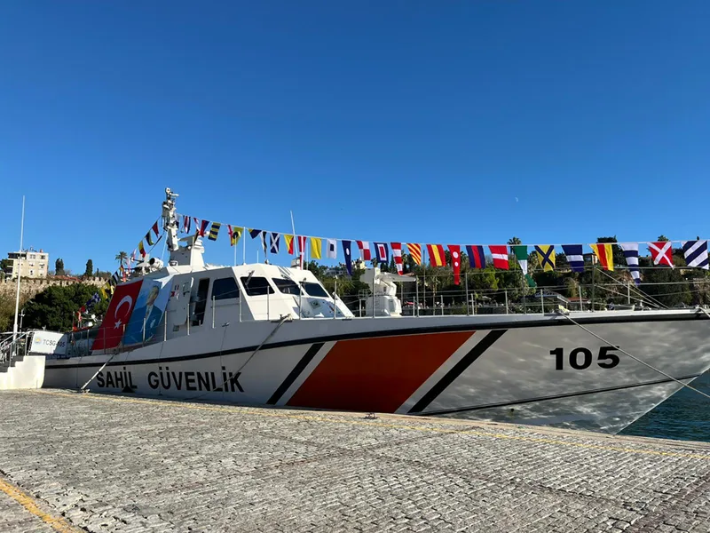 TCSG 105 botu Antalya