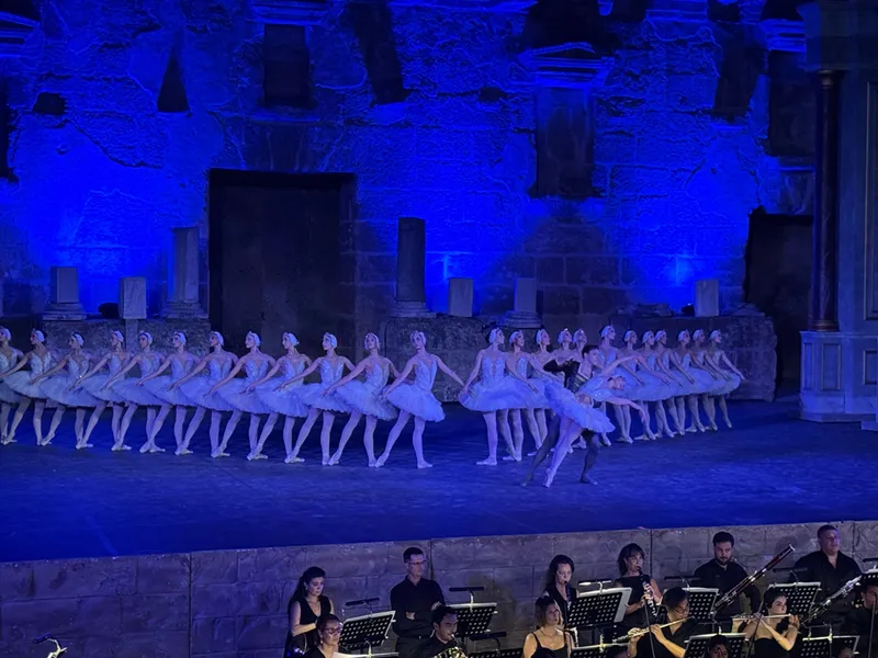 32. Uluslararası Aspendos Opera ve Bale Festivaline rekor ilgi
