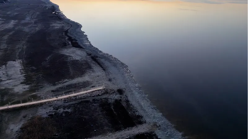 Burdur Gölü son 50 yılda hacminin yarısına yakınını kaybetti