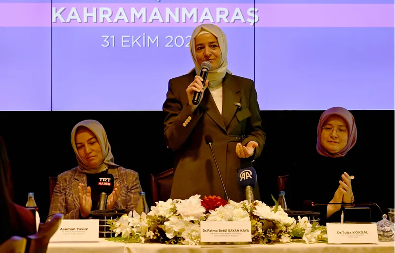 AK Parti Genel Başkan Yardımcısı Kaya, Kahramanmaraş