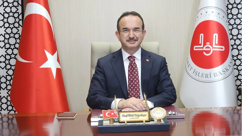 Antalya Müftüsü Nazif Fethi Yalçınkaya, Yönetim Hizmetleri Genel Müdürü olarak atandı