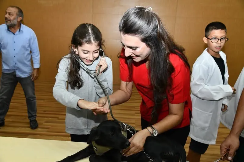 Osmaniye’de minik öğrencilere hayvan sevgisi aşılandı