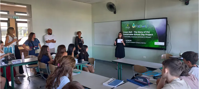 Doğa Koleji, sürdürülebilirlik çalışmalarını Avrupa