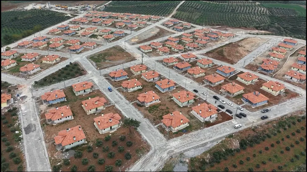 Osmaniye’de 138 deprem köy konutu bir ay içinde teslim edilecek