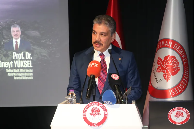 TBMM Adalet Komisyonu Başkanı Yüksel, Isparta