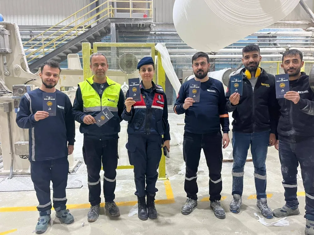 Jandarmadan KADES ve “Kadına El Kalkmaz” Bilgilendirmesi