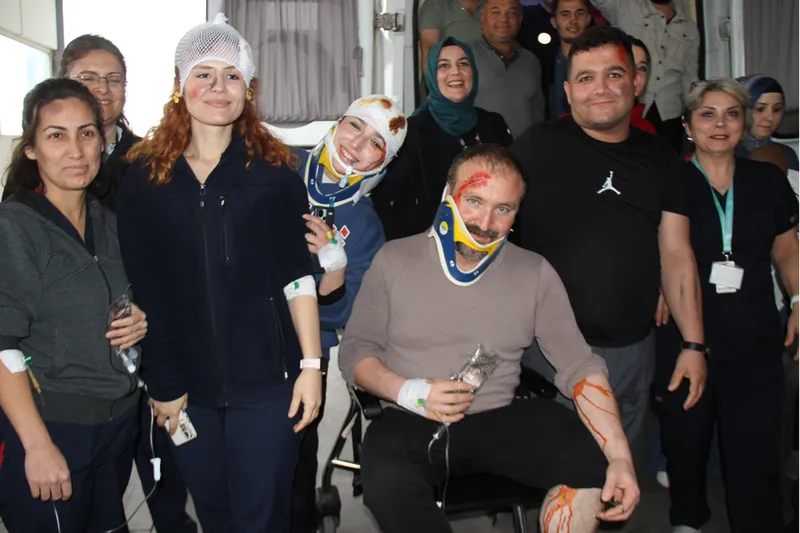 Serik Devlet Hastanesi acil servisinde tatbikat yapıldı 