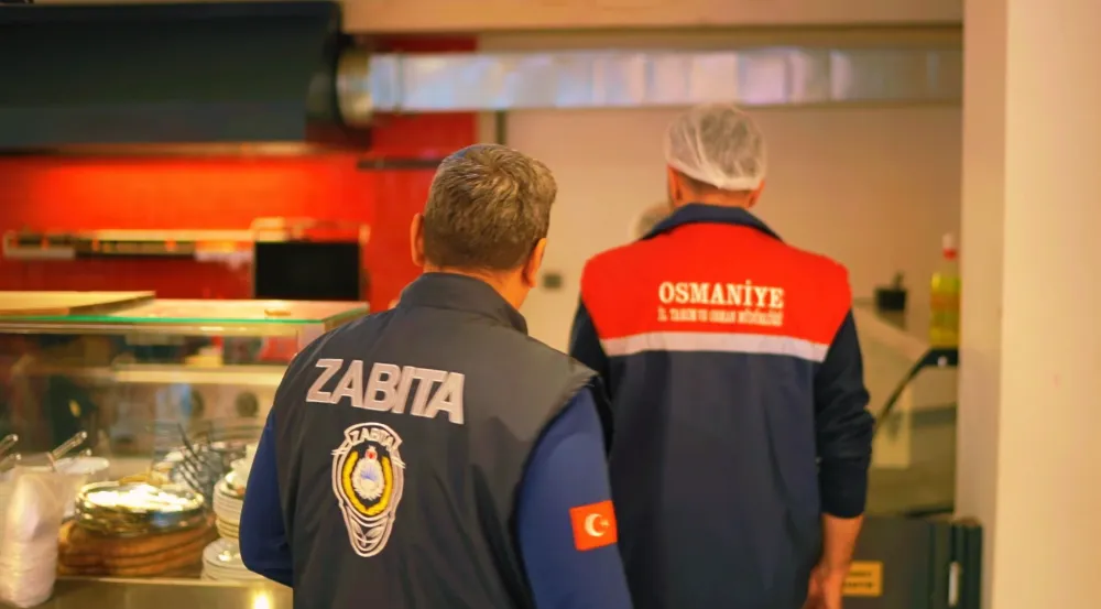Osmaniye’de zabıta ve tarım müdürlüğünden ortak gıda denetimi