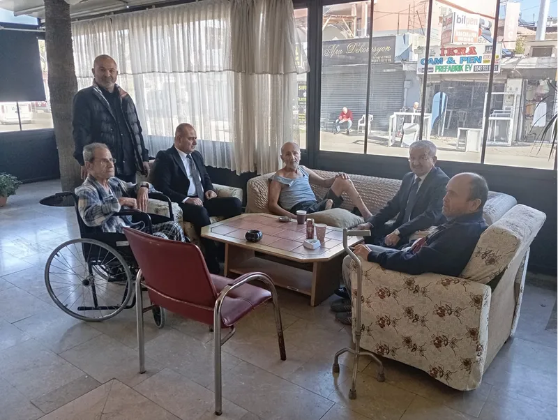 MHP Seyhan İlçe Başkanlığından huzurevine ziyaret 