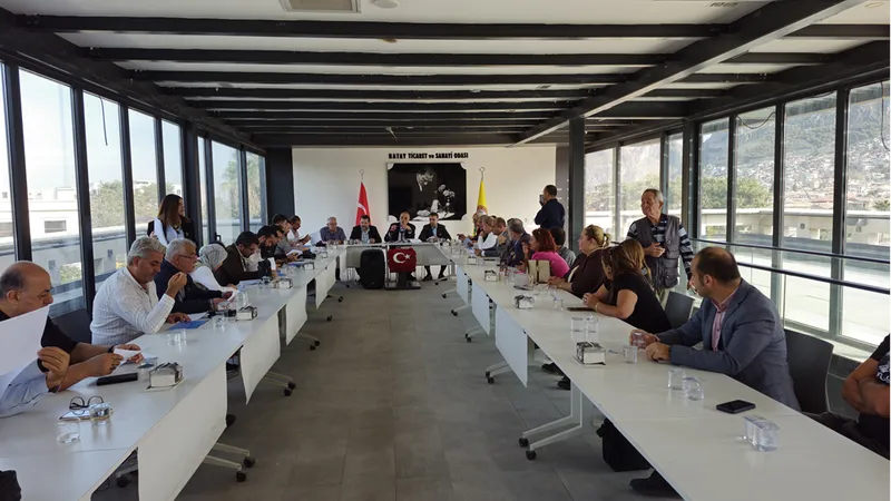 HATSO Başkanı Hikmet Çinçin basın mensuplarıyla buluştu 