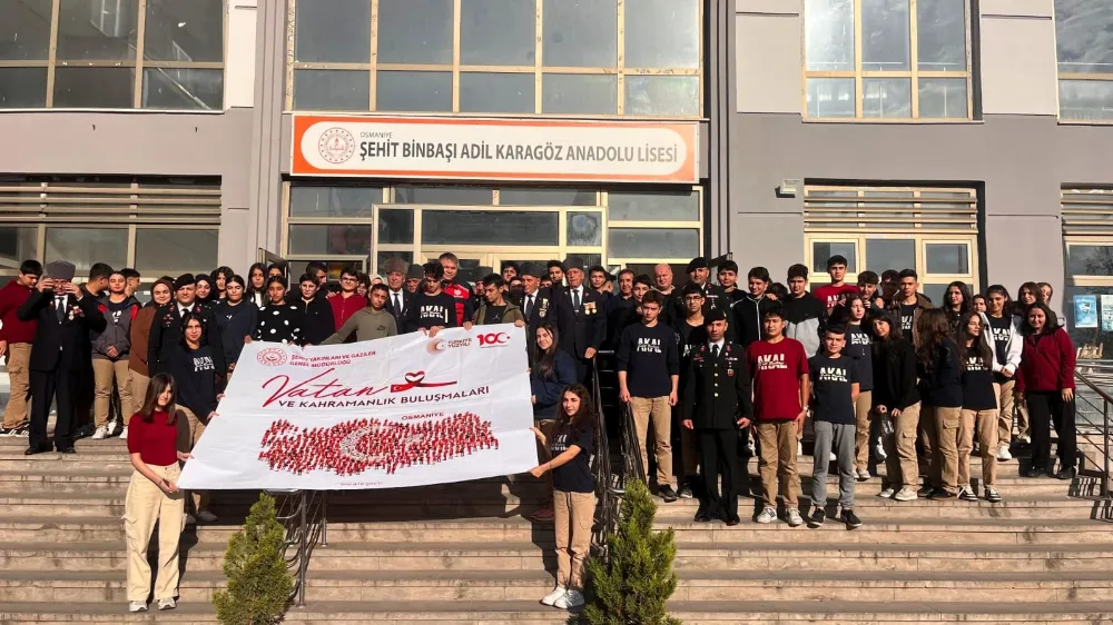 Osmaniye’de ‘Vatan ve Kahramanlık’ buluşması: Gaziler tecrübelerini paylaştı