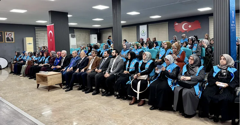 TDV kadın kolları gönüllüleri Antalya