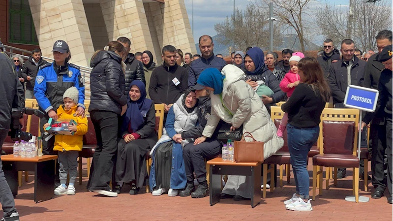 Isparta’da trafik kazasında hayatını kaybeden komiser Akkoyun için tören düzenlendi