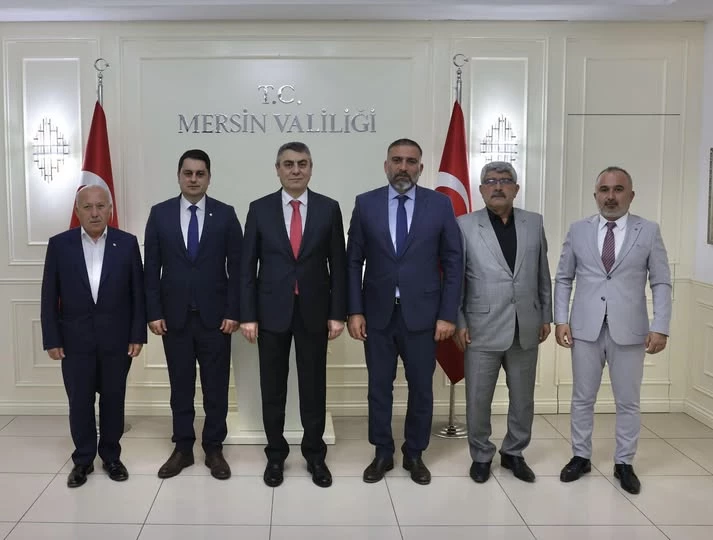 Anamur Ticaret ve Sanayi Odası heyetinden Vali Toros