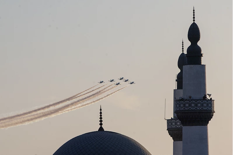 Türk Yıldızları, İskenderun semalarında prova uçuşu yaptı
