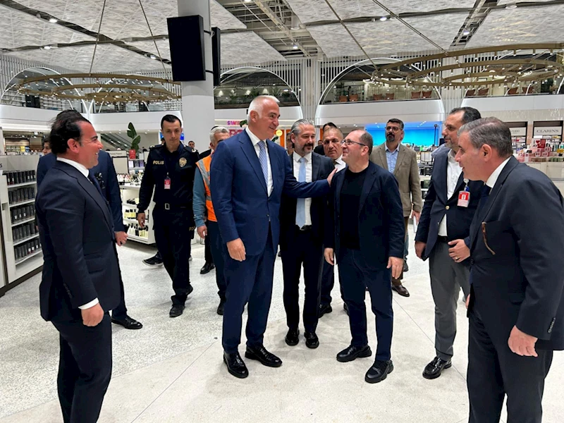 Kültür ve Turizm Bakanı Ersoy, Antalya Havalimanı