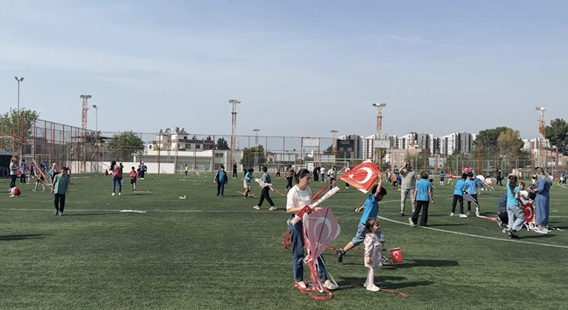 Hatay’da çocuklar için uçurtma şenliği düzenlendi