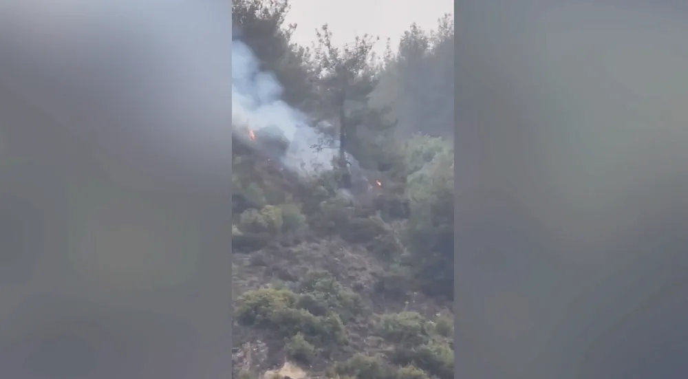 Osmaniye’de sağanak yağış hayatı olumsuz etkiledi, yıldırım orman yangınına neden oldu