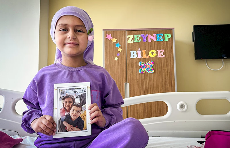 Talasemi hastası 7 yaşındaki Zeynep, kardeşinin kordon kanıyla sağlığına kavuştu