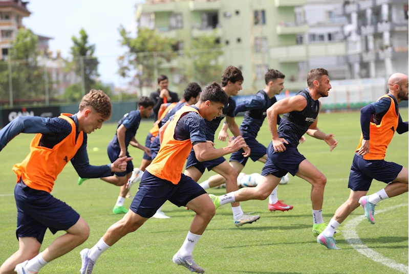 Alanyaspor, Kayserispor maçının hazırlıklarına başladı