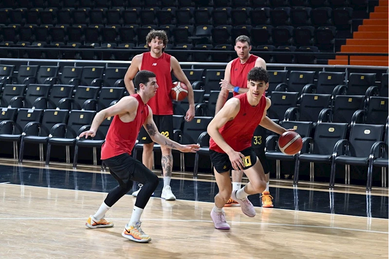 Mersin Spor, Onvo Büyükçekmece Basketbol maçının hazırlıklarını sürdürdü